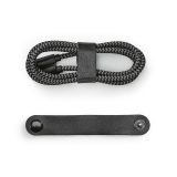 Vue 8 de Câble de charge Koch, rPET 1m, USB-C/USB-C, charge rapide