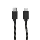 Vue 8 de Câble de charge Ramanujan,rPET 1m,USB-C/Lightning,charge rapide
