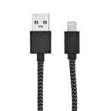 Vue 7 de Câble de charge Bernoulli, rPET 1m, USB-A vers Lightning