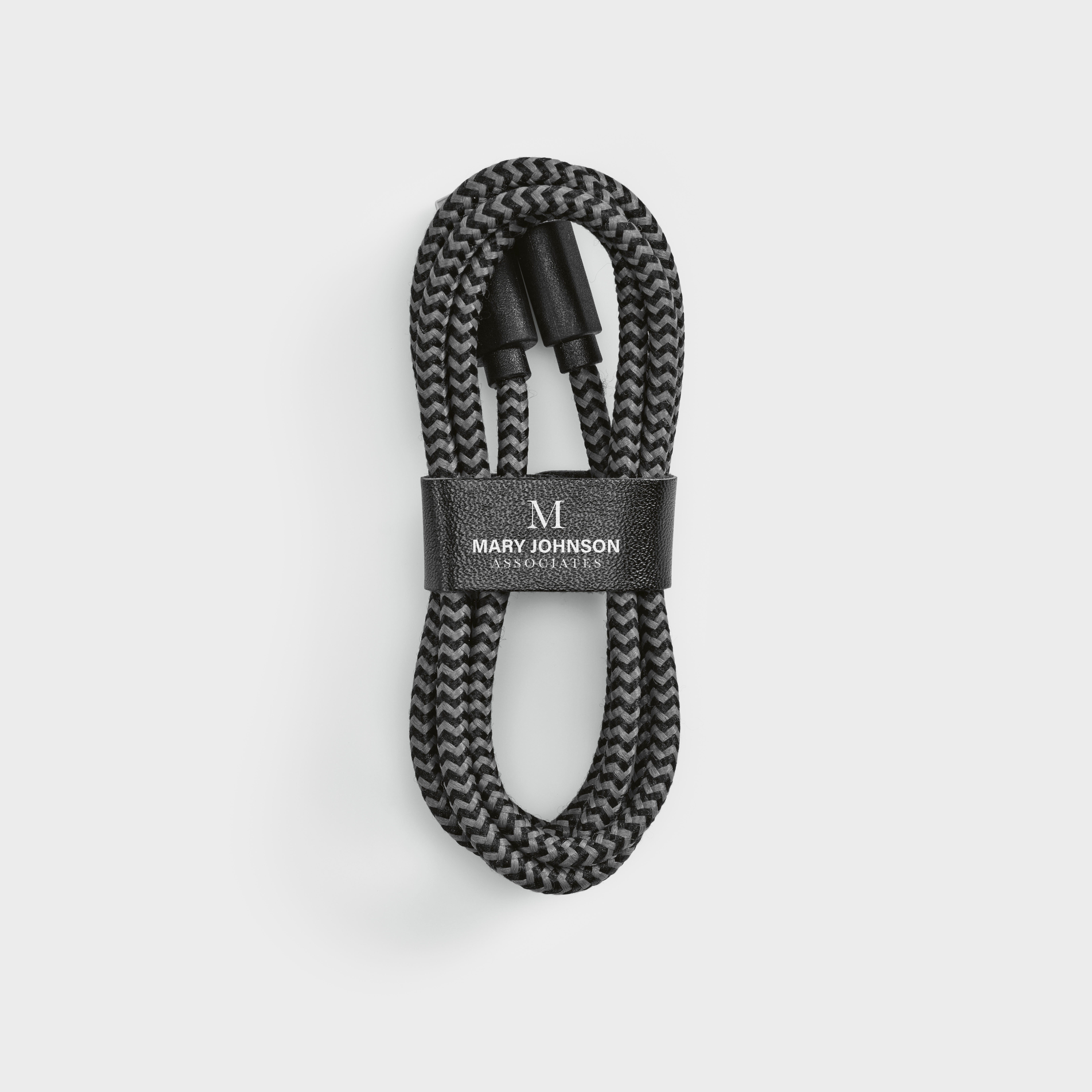 Vue 9 de Câble de charge Bernoulli, rPET 1m, USB-A vers Lightning