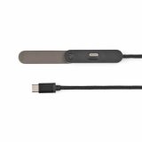 Vue 3 de Edison Câble charge rapide en rPVC. USB-C vers USB-C