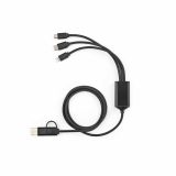 Vue 2 de Turing Câble 5-en-1 en rPVC. 1,2 m. 10 W