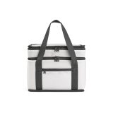 Vue 2 de Sac isotherme Florence L 10L rPET, 2 compartiments, poche frontale