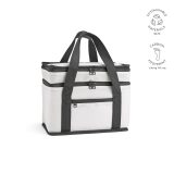 Vue 8 de Sac isotherme Florence L 10L rPET, 2 compartiments, poche frontale