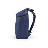 Vue 6 de Sac à dos isotherme Brussels 12L en rPET. Double fermeture