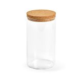 Vue 1 de Bocal Magritte 1000 verre borosilicaté 1015 ml, couvercle liège