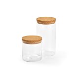 Vue 8 de Bocal Magritte 500 verre borosilicaté 580 ml, couvercle liège