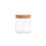 Vue 2 de Bocal Magritte 500 verre borosilicaté 580 ml, couvercle liège