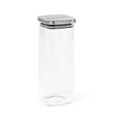 Vue 10 de Bocal Delacroix 2100 verre borosilicaté 2130 ml, couvercle rInox