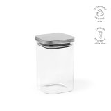 Vue 7 de Bocal Delacroix 1200 verre borosilicaté 1270 ml, couvercle rInox