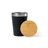 Vue 9 de Gobelet Don rSS 400ml avec couvercle bambou. Double paroi