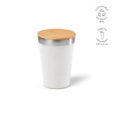 Vue 6 de Gobelet Don rSS 400ml avec couvercle bambou. Double paroi