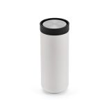 Vue 3 de Gobelet de voyage Sénégal rSS 400ml. Couvercle 360°, double paroi