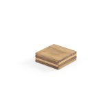 Vue 3 de Sous-verres Velázquez en bois d’acacia, set de 4