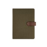 Vue 2 de Conférencier Eliot A5 rCoton, bloc 64p, fermeture rPU