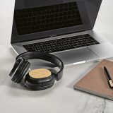 Vue 5 de Casque sans fil Fleming en rABS/bambou, 400mAh, autonomie 8h