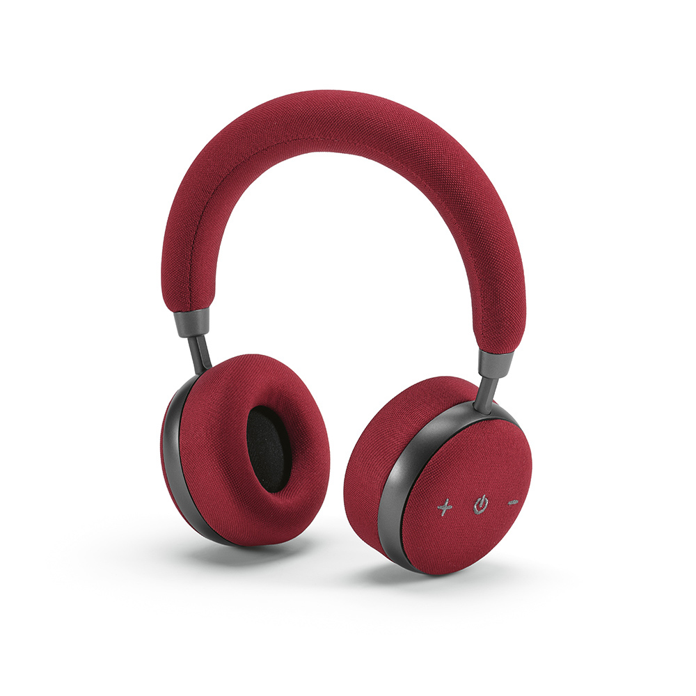 Casque sans fil Bell en rABS/bambou, ANC, 500mAh, autonomie 20h.