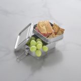 Vue 5 de Boîte repas Picasso rInox 1240 ml, 2 niveaux,fermeture latérale
