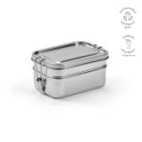 Vue 8 de Boîte repas Picasso rInox 1240 ml, 2 niveaux,fermeture latérale