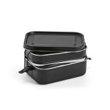 Vue 9 de Boîte repas Tintoretto rInox 1240 ml,2 niveaux,fermeture latérale