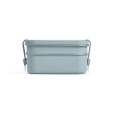 Vue 6 de Boîte repas Tintoretto rInox 1240 ml,2 niveaux,fermeture latérale