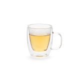 Vue 4 de Tasse Elbe 220 en verre borosilicate 250 ml