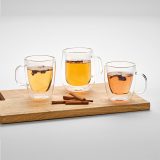Vue 5 de Tasse Elbe 220 en verre borosilicate 250 ml