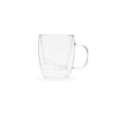 Vue 2 de Tasse Elbe 220 en verre borosilicate 250 ml