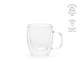 Vue 7 de Tasse Elbe 220 en verre borosilicate 250 ml