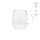 Vue 7 de Tasse Elbe 450 en verre borosilicate 440 ml