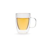 Vue 6 de Tasse Elbe 350 en verre borosilicate 300 ml