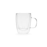 Vue 2 de Tasse Elbe 350 en verre borosilicate 300 ml