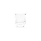 Vue 3 de Tasse Meuse 75 en verre borosilicate 70 ml, double paroi