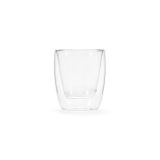 Vue 3 de Tasse Meuse 220 en verre borosilicate 250 ml, double paroi