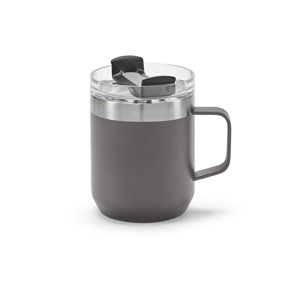 Mug Shinano inox 440 ml. Double paroie et bouchon rotatif