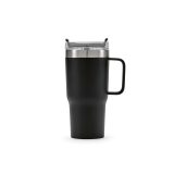 Vue 7 de Mug Neman inox 580 ml. Double paroi et bouchon rotatif