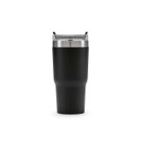 Vue 9 de Mug Neman inox 580 ml. Double paroi et bouchon rotatif