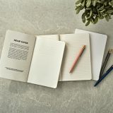 Vue 6 de Carnet Cervantes couverture en bambou, 196p 70g/m²