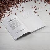 Vue 7 de Carnet Doyle couverture en marc de café, 196p 80g/m²