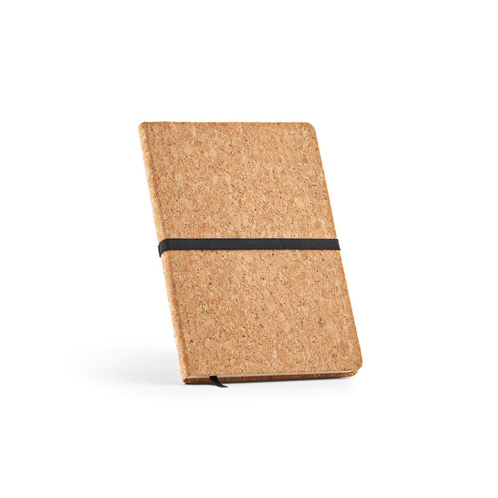 Carnet Goethe couverture en liège, 196p recyclées 70g/m²