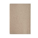 Vue 3 de Carnet Chekhov couverture en feuilles de thé, 196p 80g/m²