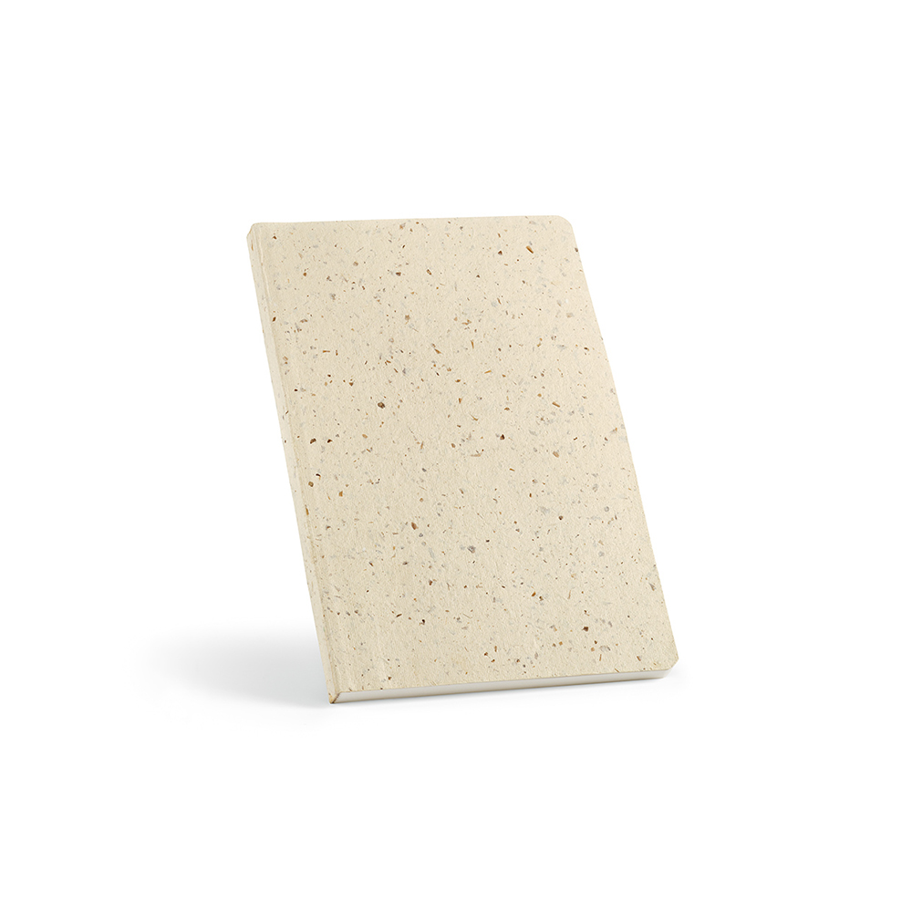 Carnet Chaucer couverture en résidus de bière recyclée,196p 80g/m²