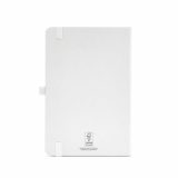 Vue 3 de Carnet Dickens A5 en rPET. 160 pages FSC 70 g/m²