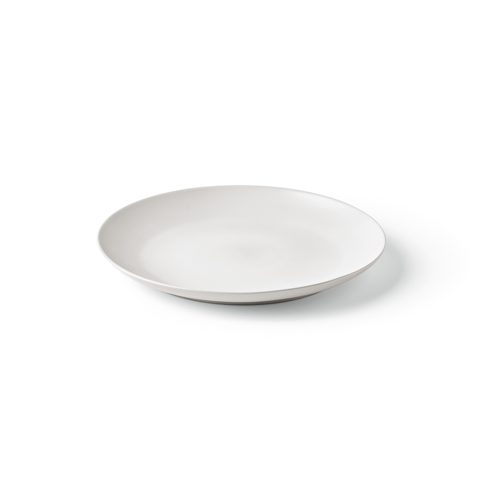 Assiette plate en céramique Gaudí. Fini mate. Fabriquée au Portugal