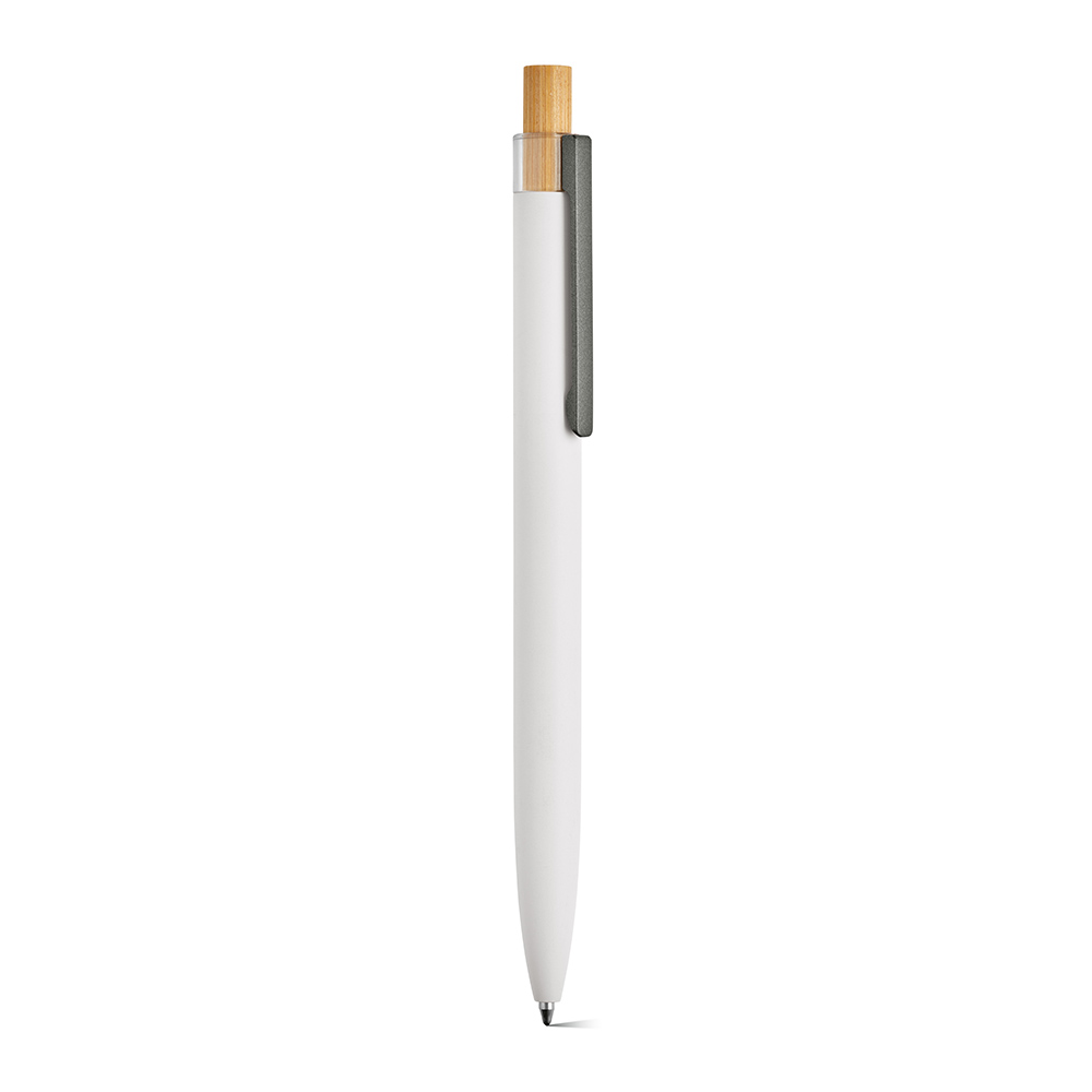 Stylo Tolkien en alu & bambou, encre bleue 1km Dokumental®