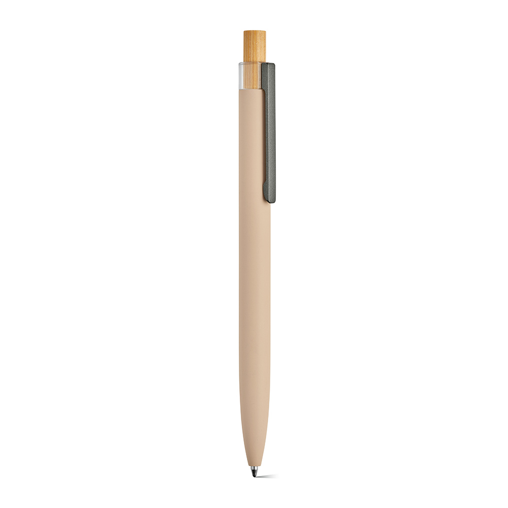 Stylo Tolkien en alu & bambou, encre bleue 1km Dokumental®
