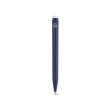 Vue 3 de Stylo Amado en rABS. Bleu, encre Documental® 0,5 km