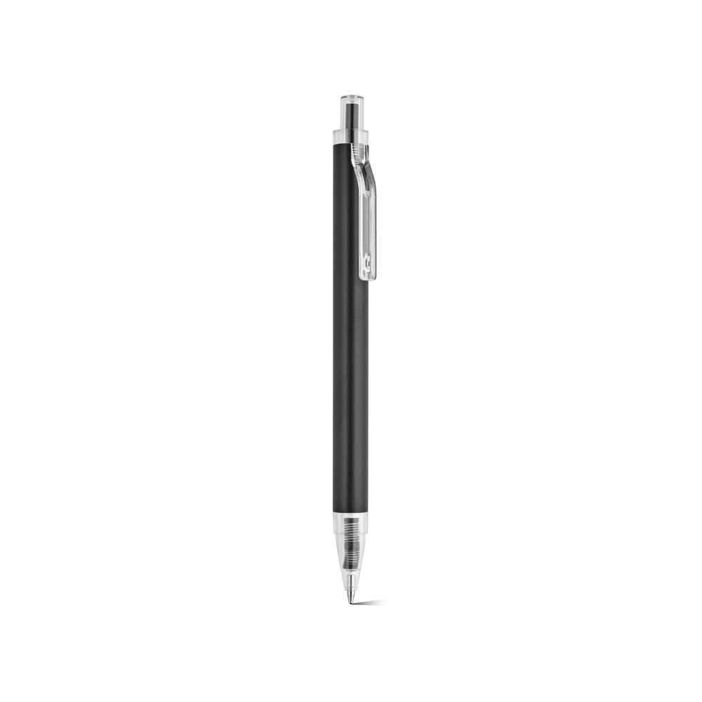 Stylo Shakespeare en aluminium. Bleu, encre Dokumental® 0,5 km
