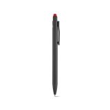 Vue 5 de Stylo Twain en aluminium. Bleu, encre Dokumental® 0,5 km