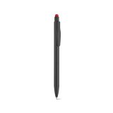 Vue 8 de Stylo Twain en aluminium. Bleu, encre Dokumental® 0,5 km